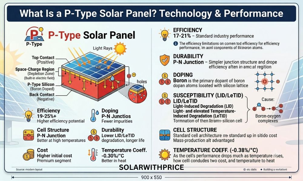 What Is a P-Type Solar Panel?