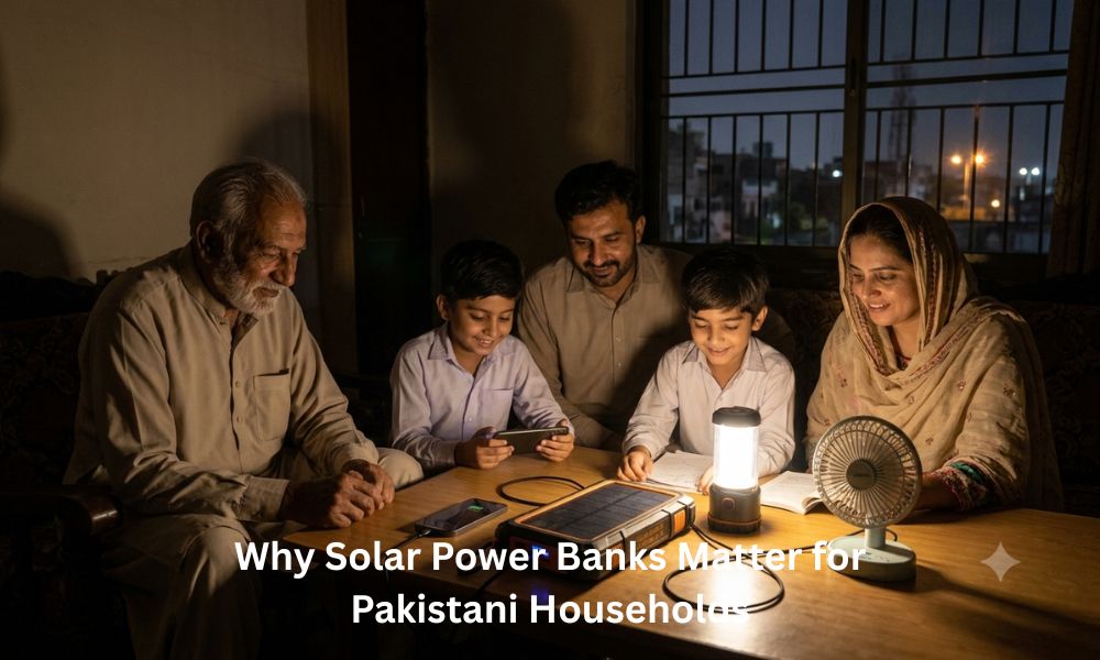 Why Solar Power Banks Matter for Pakistani Households