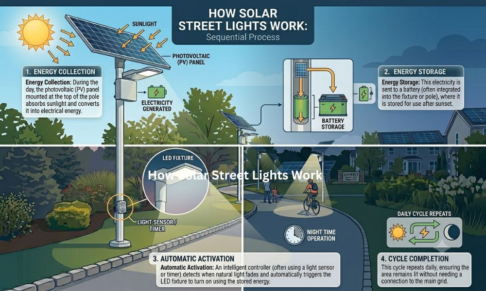 How Solar Street Lights Work