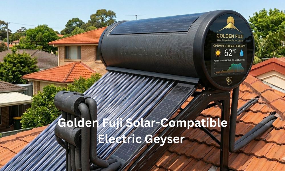 Golden Fuji Solar-Compatible Electric Geyser 