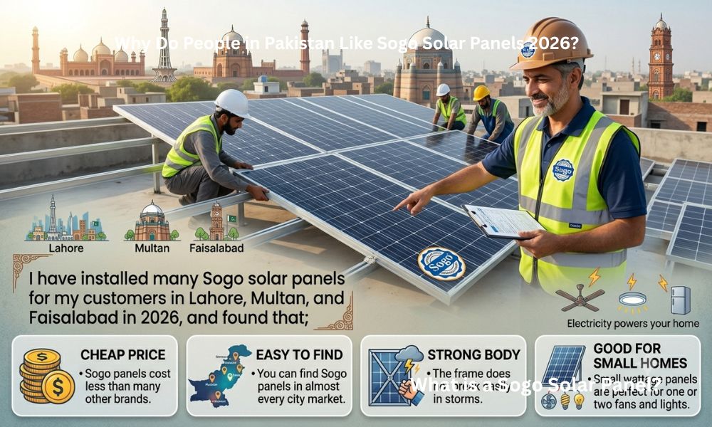 Why Do People in Pakistan Like Sogo Solar Panels 2026?
