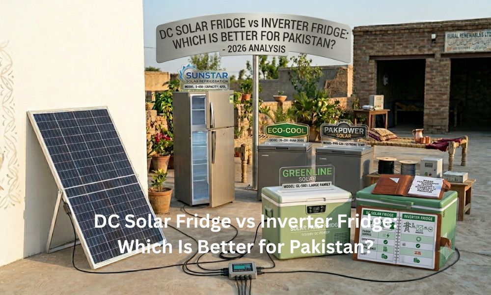 DC Solar Fridge vs Inverter Fridge: Which Is Better for Pakistan?