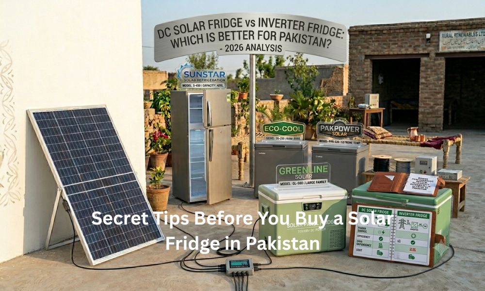 Secret Tips Before You Buy a Solar Fridge in Pakistan