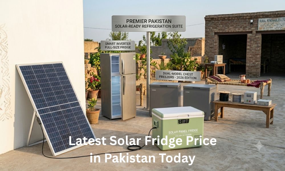 Latest Solar Fridge Price in Pakistan Today