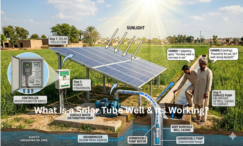 What Is a Solar Tube Well & Its Working?