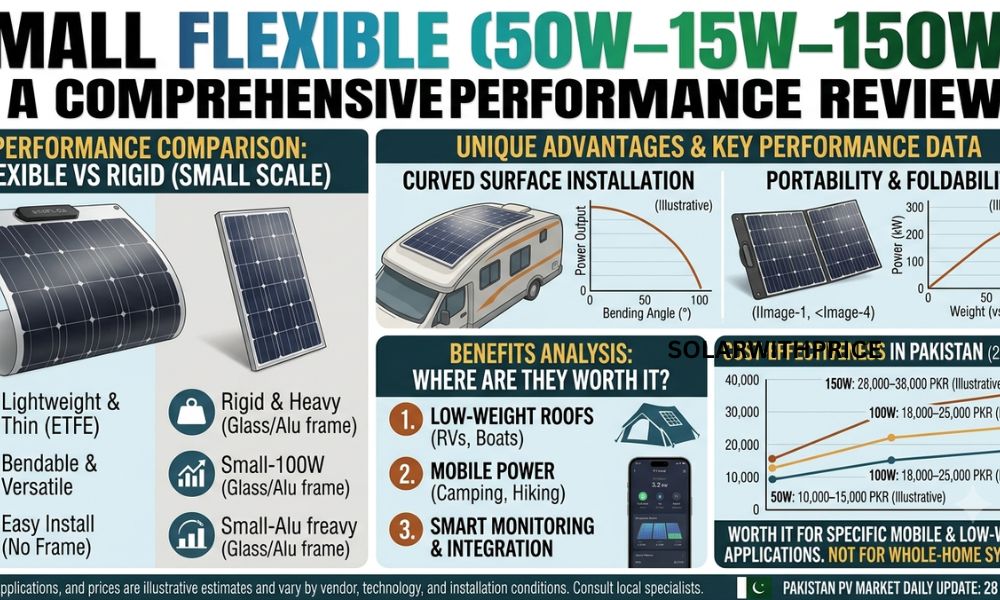 Small Flexible Solar Panels (50W–150W) – Are They Worth It?
