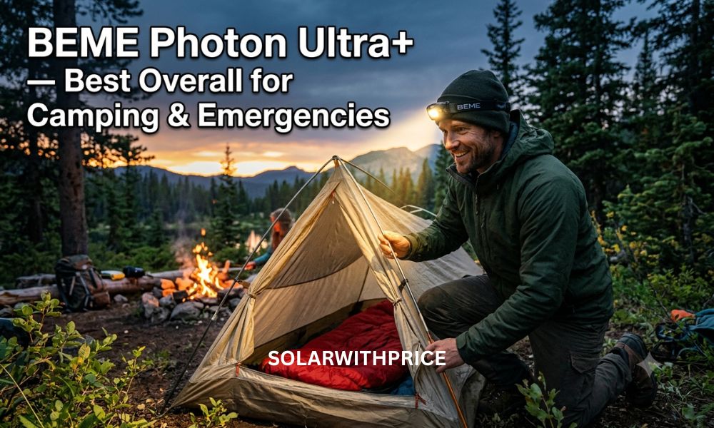 BEME Photon Ultra+ — Best Overall for Camping & Emergencies