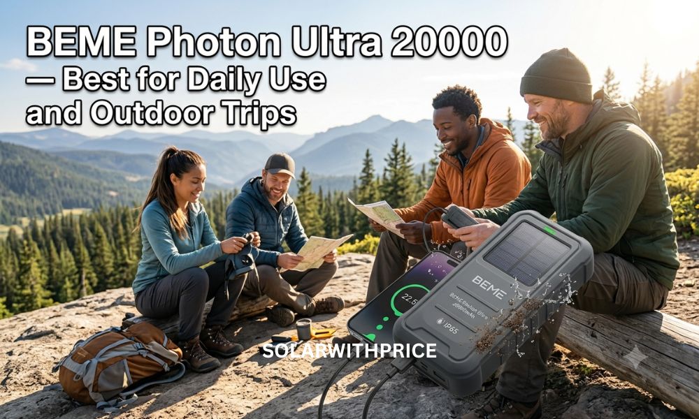 BEME Photon Ultra 20000 — Best for Daily Use and Outdoor Trips