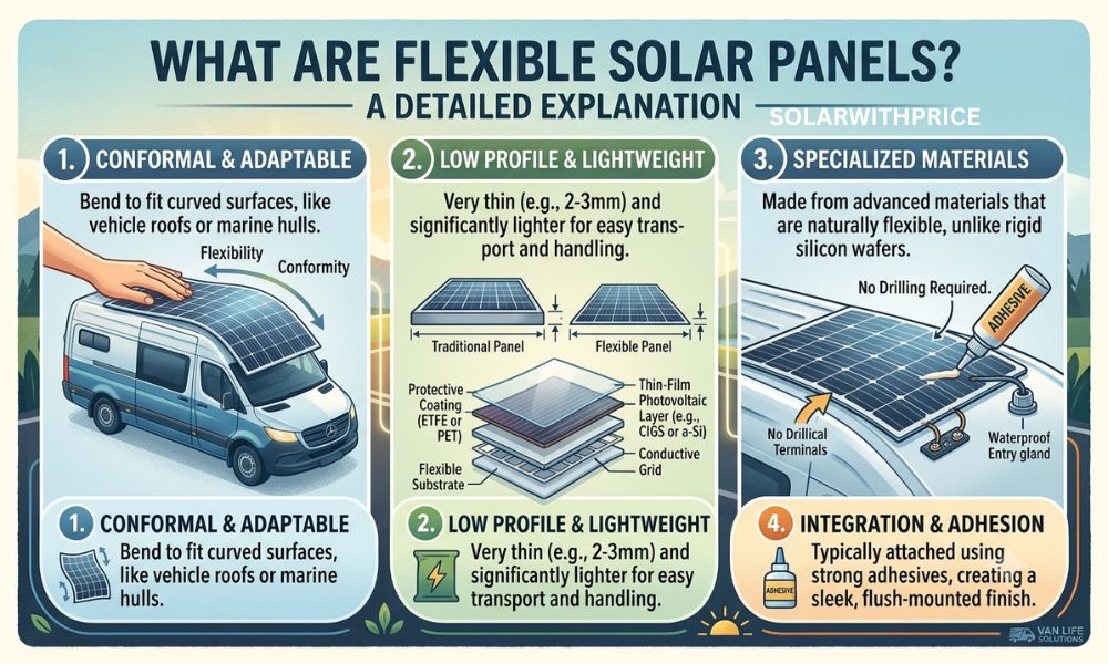 What Are Flexible Solar Panels?