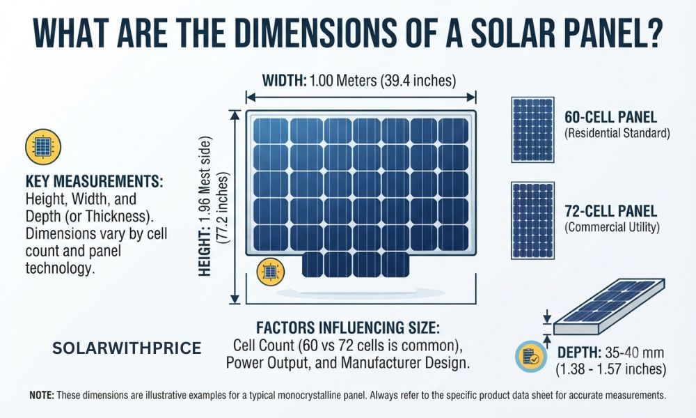 What Are the Dimensions of a Solar Panel?