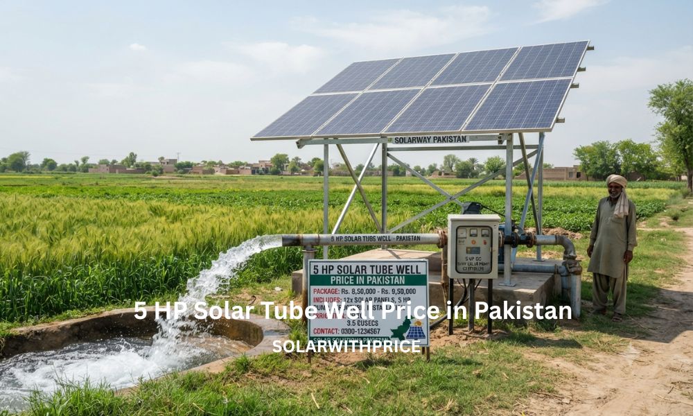 5 HP Solar Tube Well Price in Pakistan