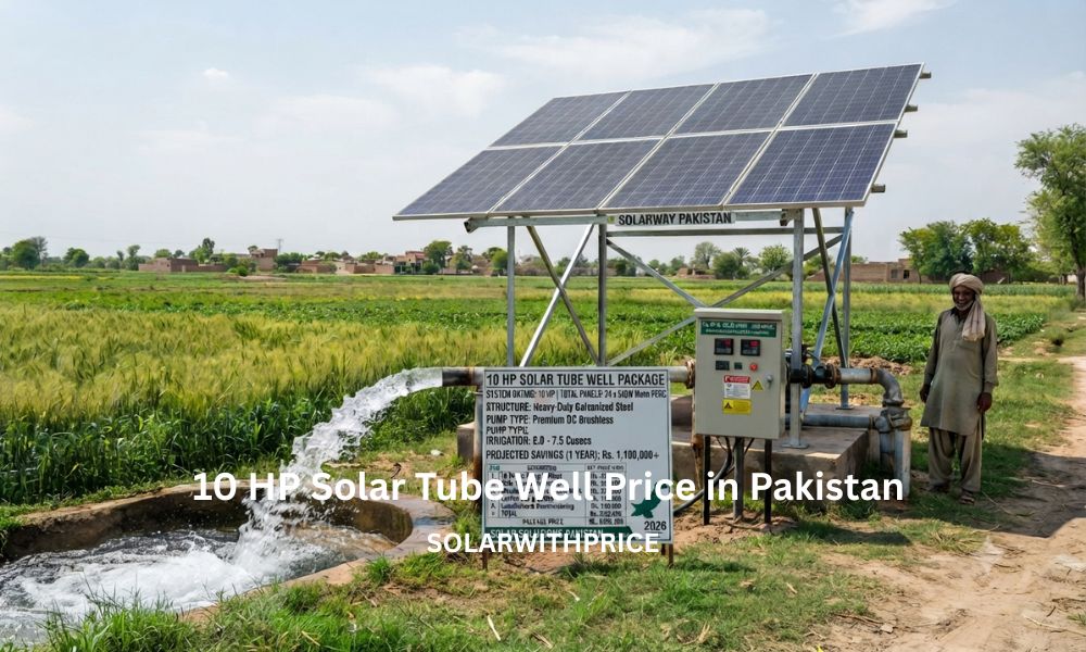 10 HP Solar Tube Well Price in Pakistan