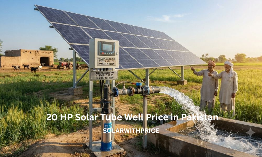 15 HP Solar Tube Well Price in Pakistan
