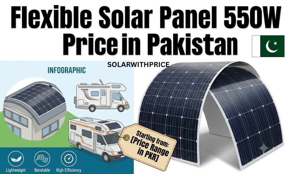 Flexible Solar Panel 550W Price in Pakistan