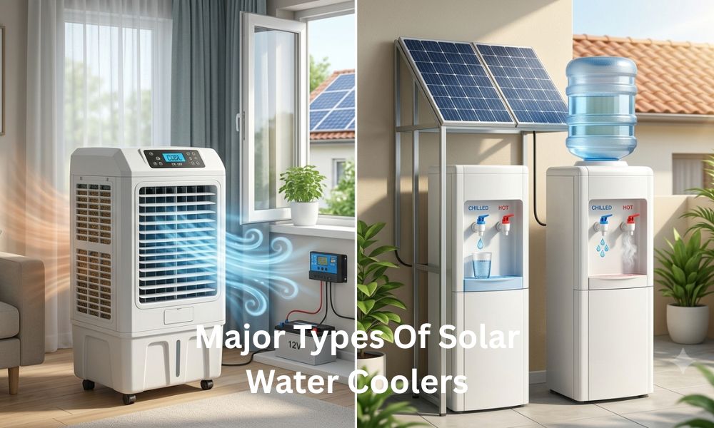 Major Types Of Solar Water Coolers