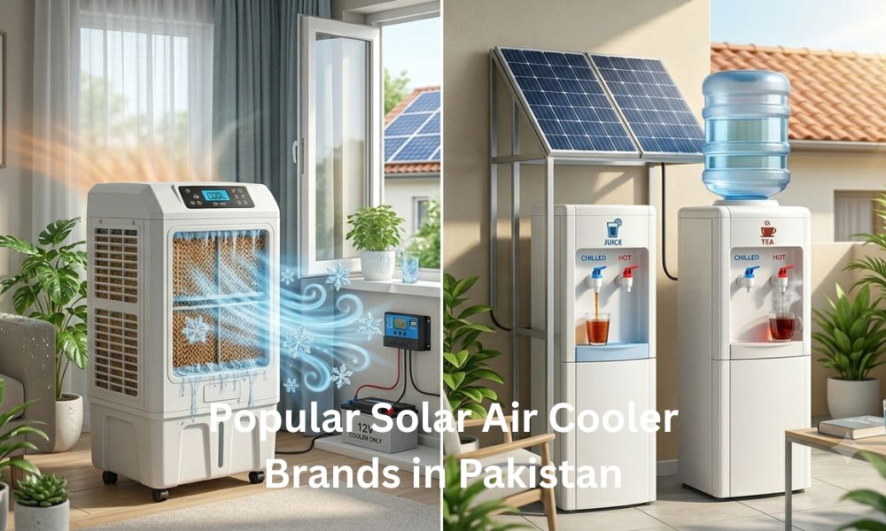 Popular Solar Air Cooler Brands in Pakistan