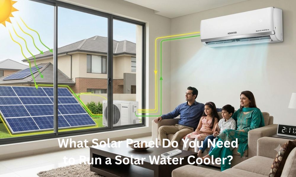 What Solar Panel Do You Need to Run a Solar Water Cooler?
