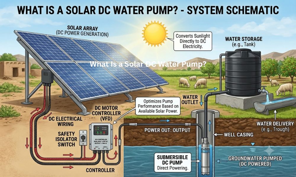 What Is a Solar DC Water Pump?