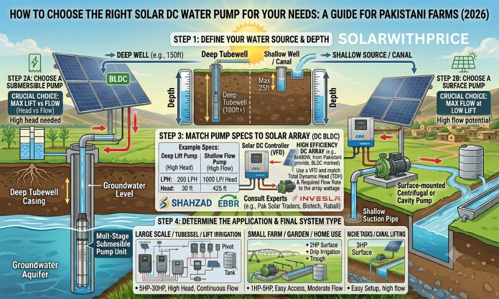 How to Choose the Right Solar DC Water Pump for Your Needs?