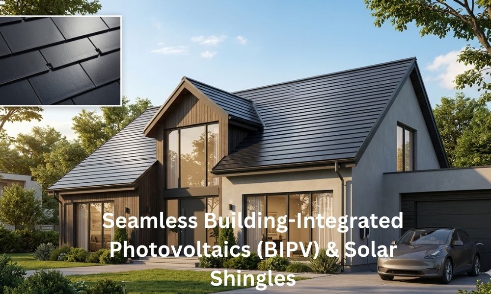 Seamless Building-Integrated Photovoltaics (BIPV) & Solar Shingles