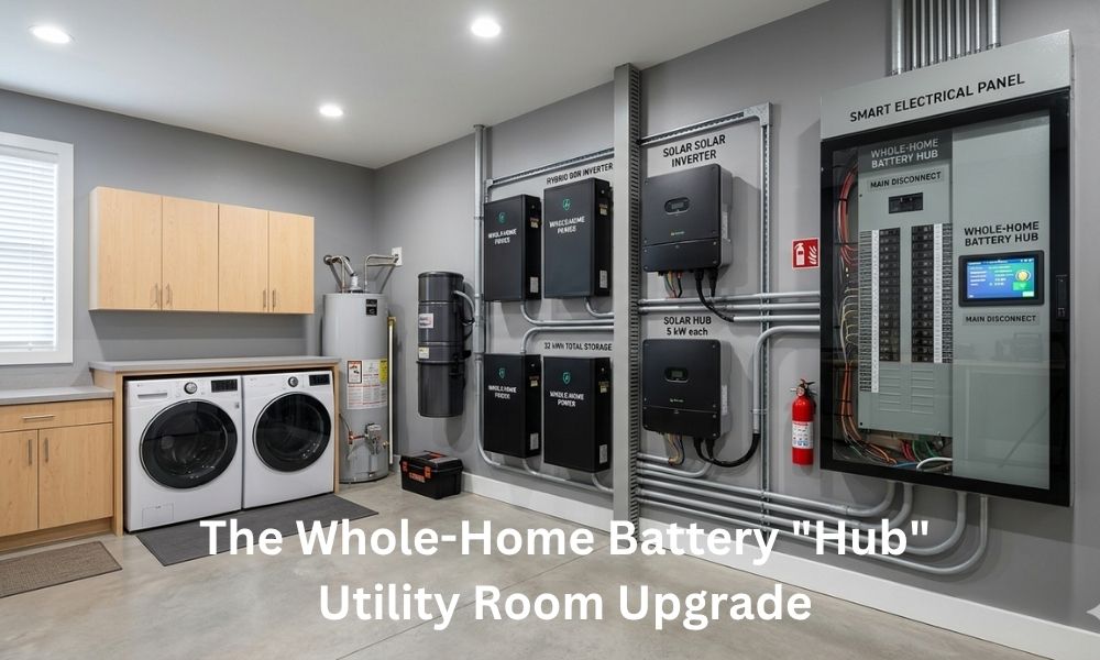 The Whole-Home Battery "Hub" Utility Room Upgrade