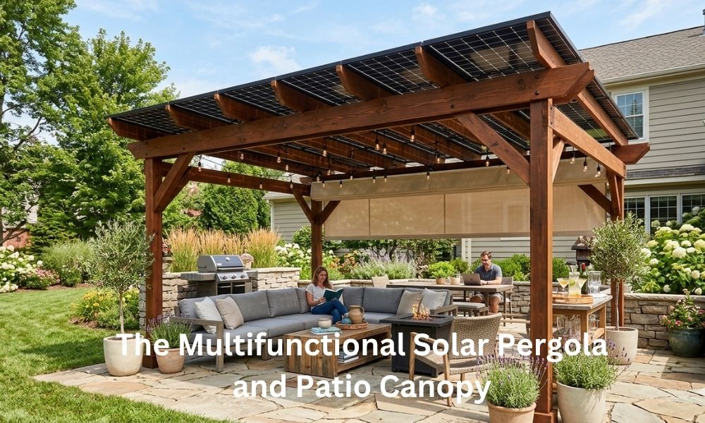 The Multifunctional Solar Pergola and Patio Canopy