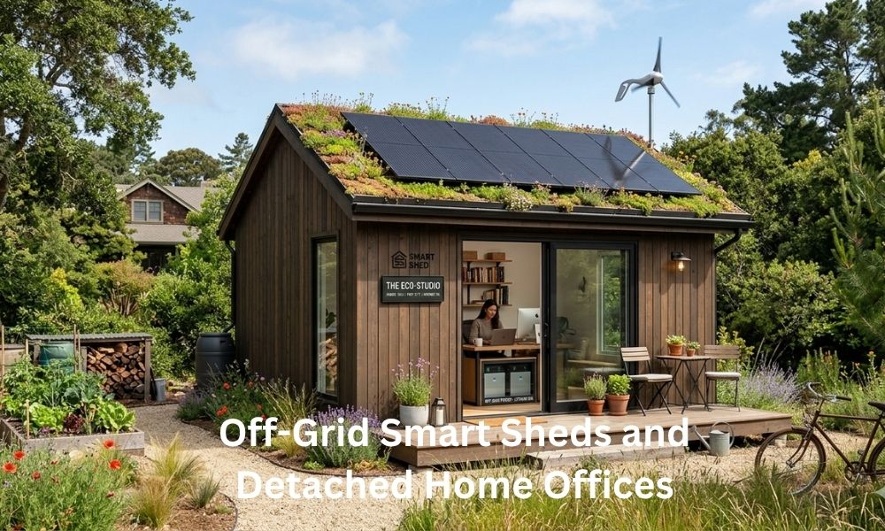 Off-Grid Smart Sheds and Detached Home Offices