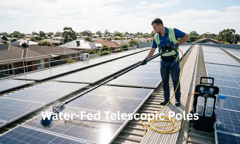 Water-Fed Telescopic Poles
