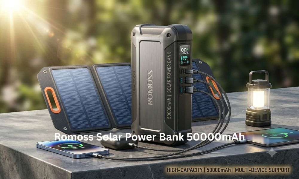 Romoss Solar Power Bank 50000mAh
