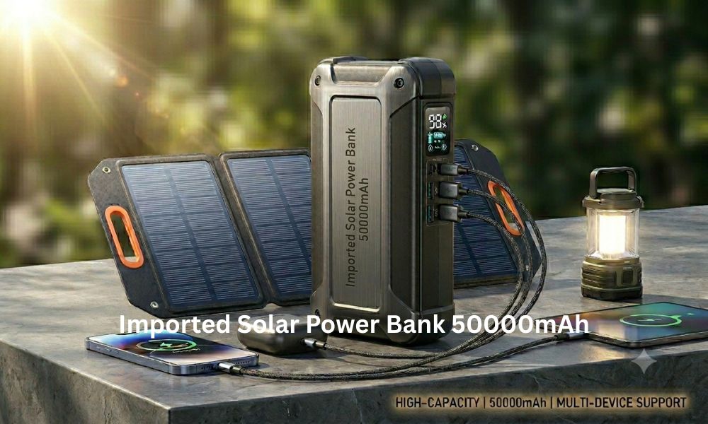Imported Solar Power Bank 50000mAh