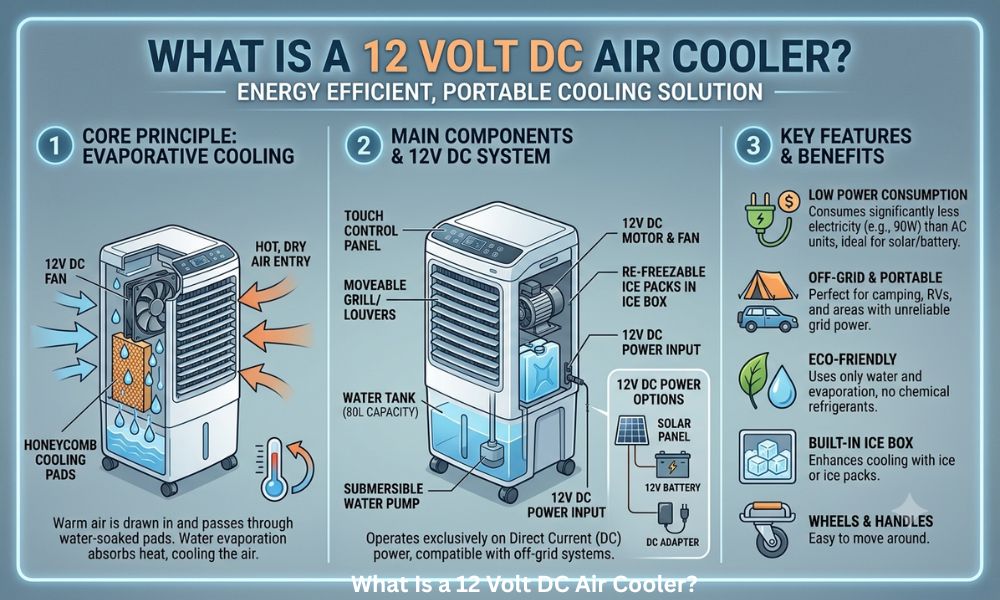What Is a 12 Volt DC Air Cooler?