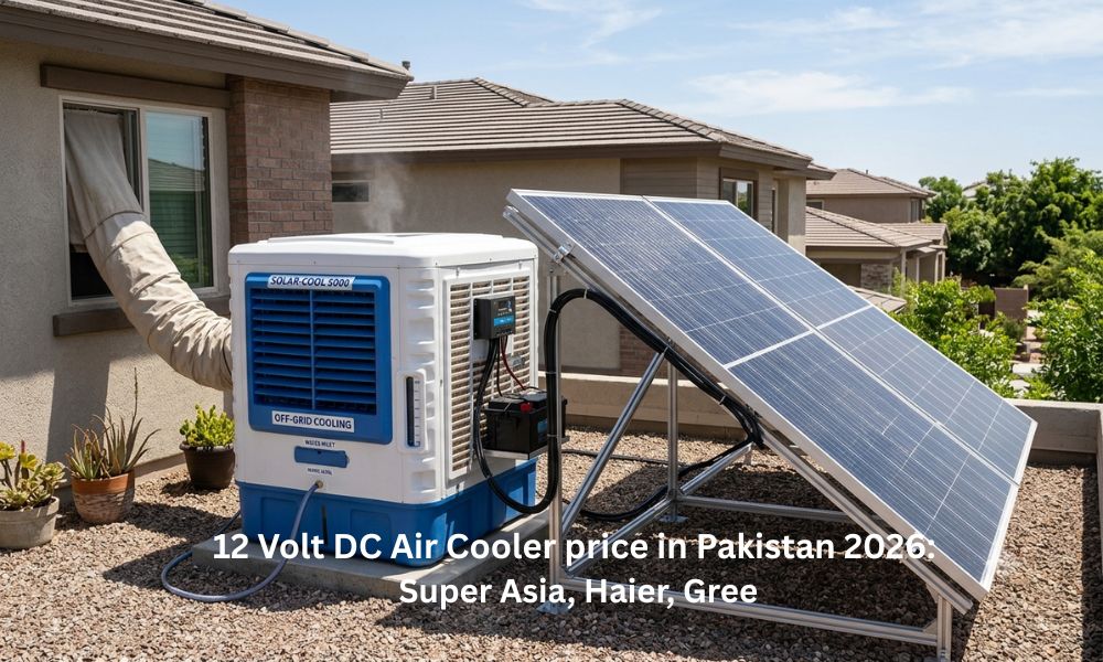 12 Volt DC Air Cooler price in Pakistan 2026: Super Asia, Haier, Gree