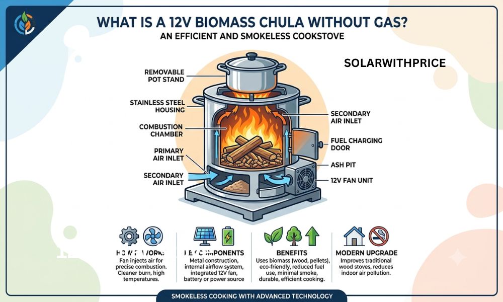 What Is a 12V Biomass Chula Without Gas?