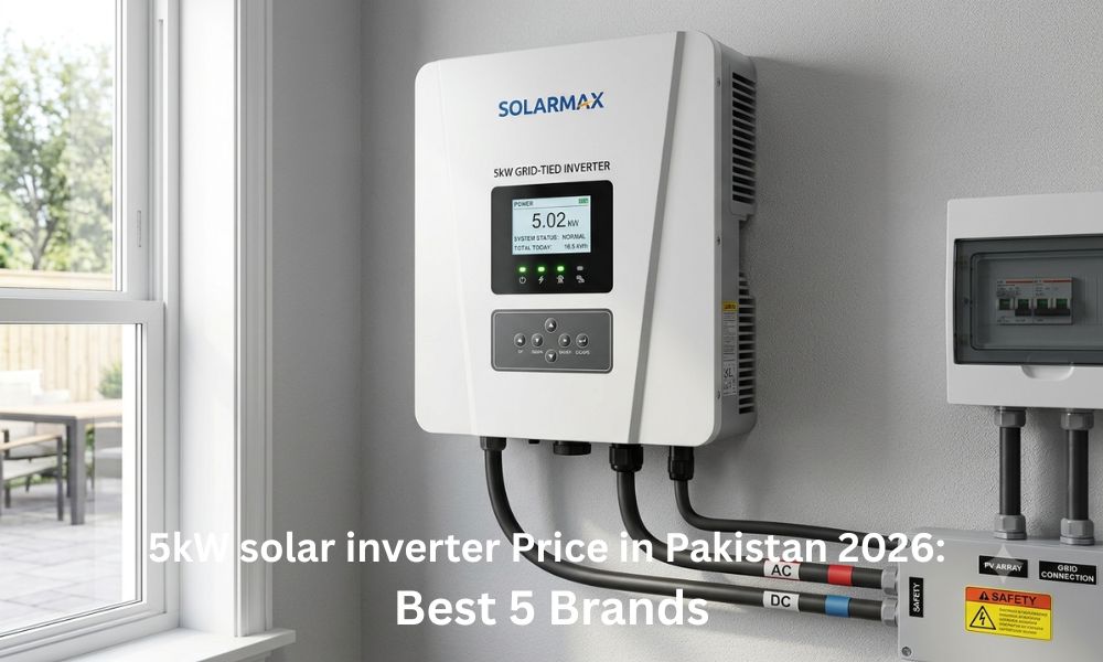 5kW solar inverter Price in Pakistan 2026: Best 5 Brands