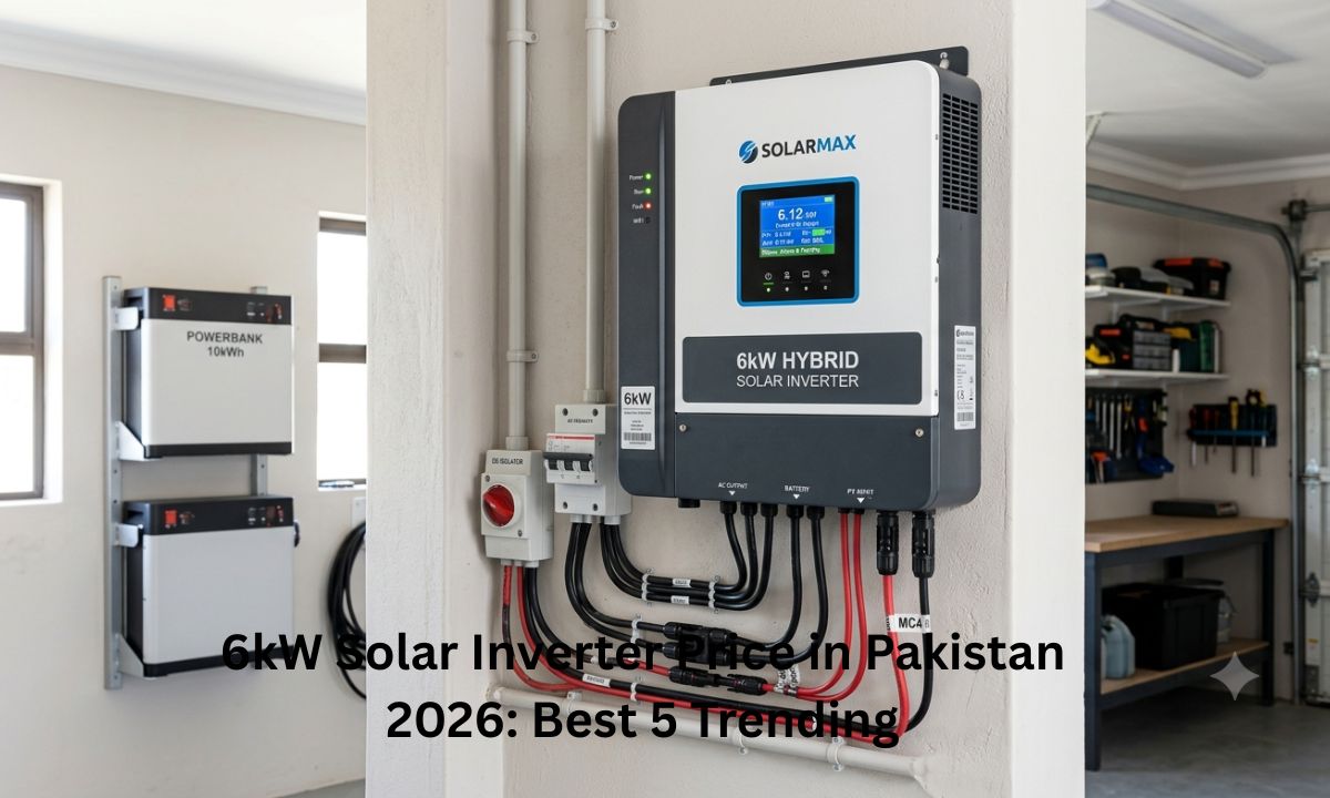 6kW Solar Inverter Price in Pakistan 2026: Best 5 Trending