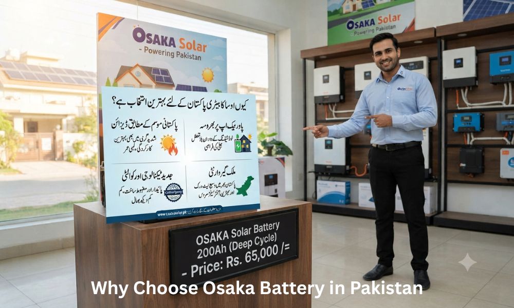 Why Choose Osaka Battery in Pakistan