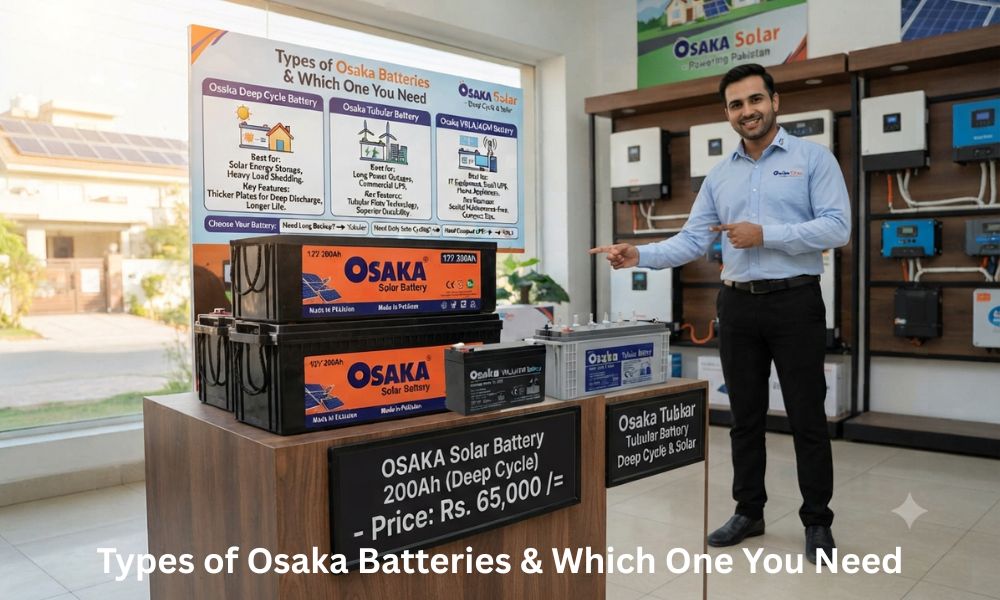 Types of Osaka Batteries & Which One You Need