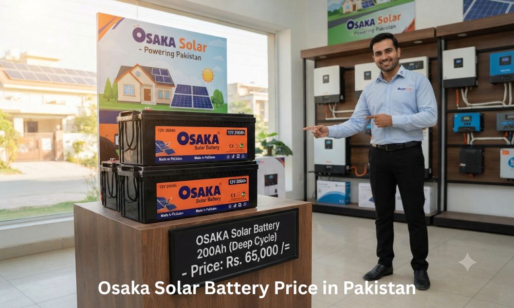 Osaka Solar Battery Price in Pakistan