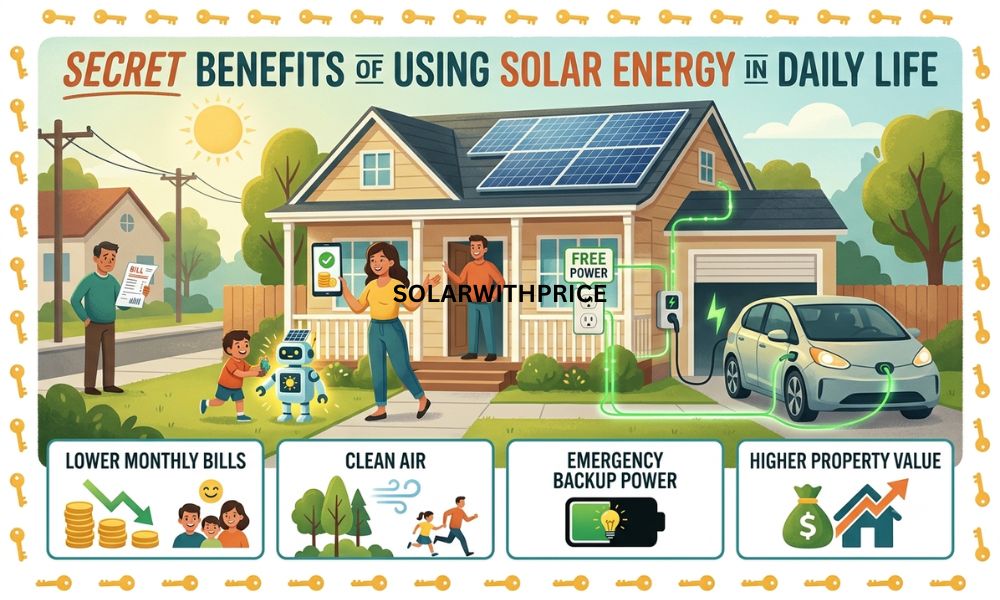 Secret Benefits of Using Solar Energy in Daily Life