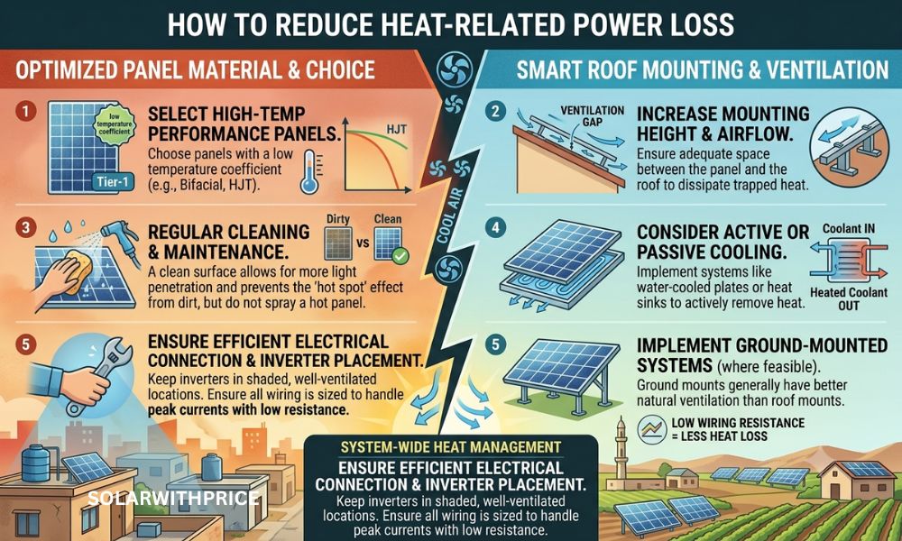 How to Reduce Heat-Related Power Loss
