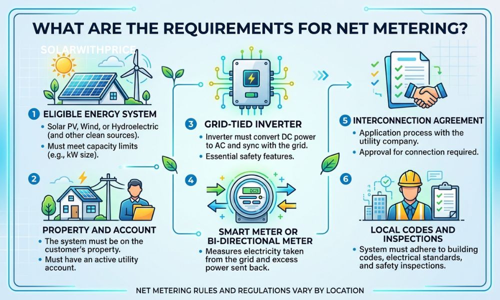 What Are the Requirements for Net Metering?