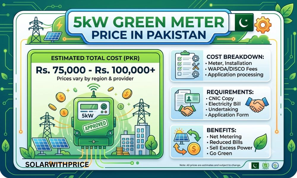 5kW Green Meter Price in Pakistan