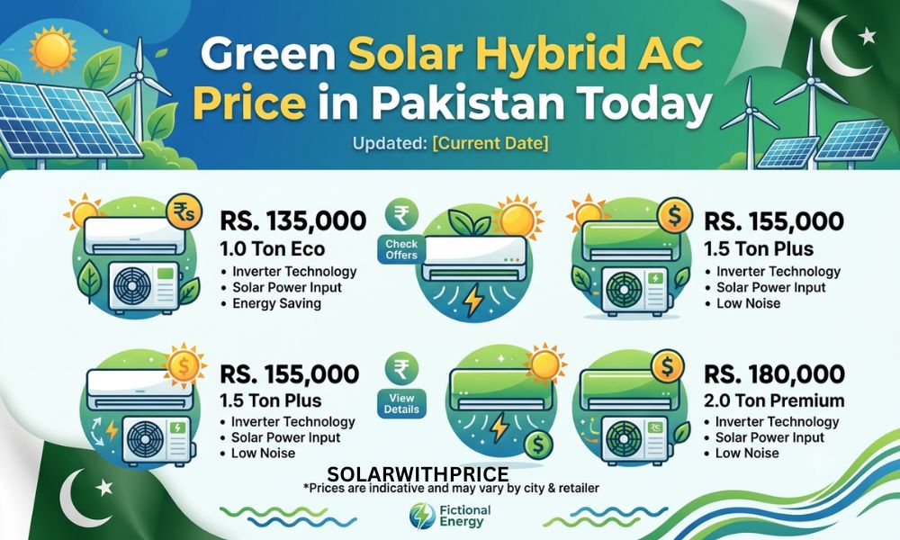 Green Solar Hybrid AC Price in Pakistan Today