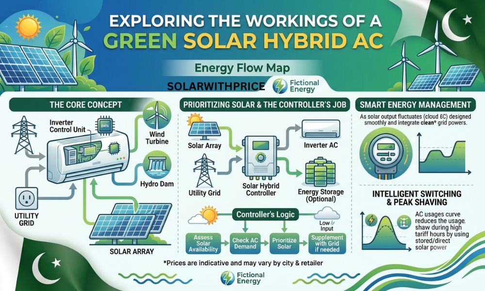 How Does a Solar Hybrid AC Work?