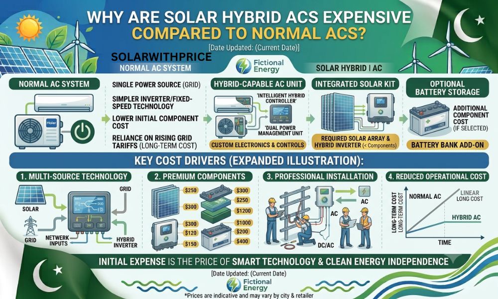 Why Are Solar Hybrid ACs Expensive Compared to Normal ACs?